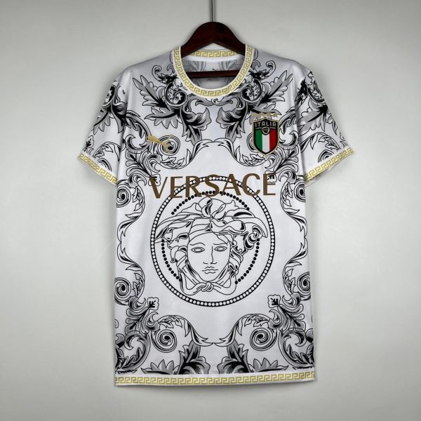 ITALY 2023 'CONCEPT' VERSACE (WHITE) HOME SHIRT