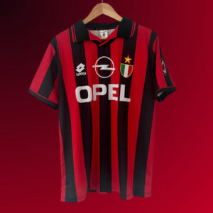 AC MILAN 1996 - 1997 HOME RETRO FOOTBALL SHIRT
