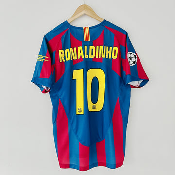 Barcelona2006CLFinal2.jpg BARCELONA 2005-2006 HOME UCL FINAL RETRO FOOTBALL SHIRT
