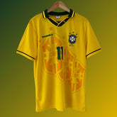 BRAZIL WORLD CUP 1994 HOME RETRO FOOTBALL SHIRT
