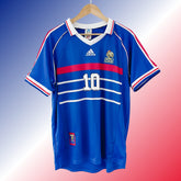 FRANCE WORLD CUP 1998 HOME FOOTBALL SHIRT