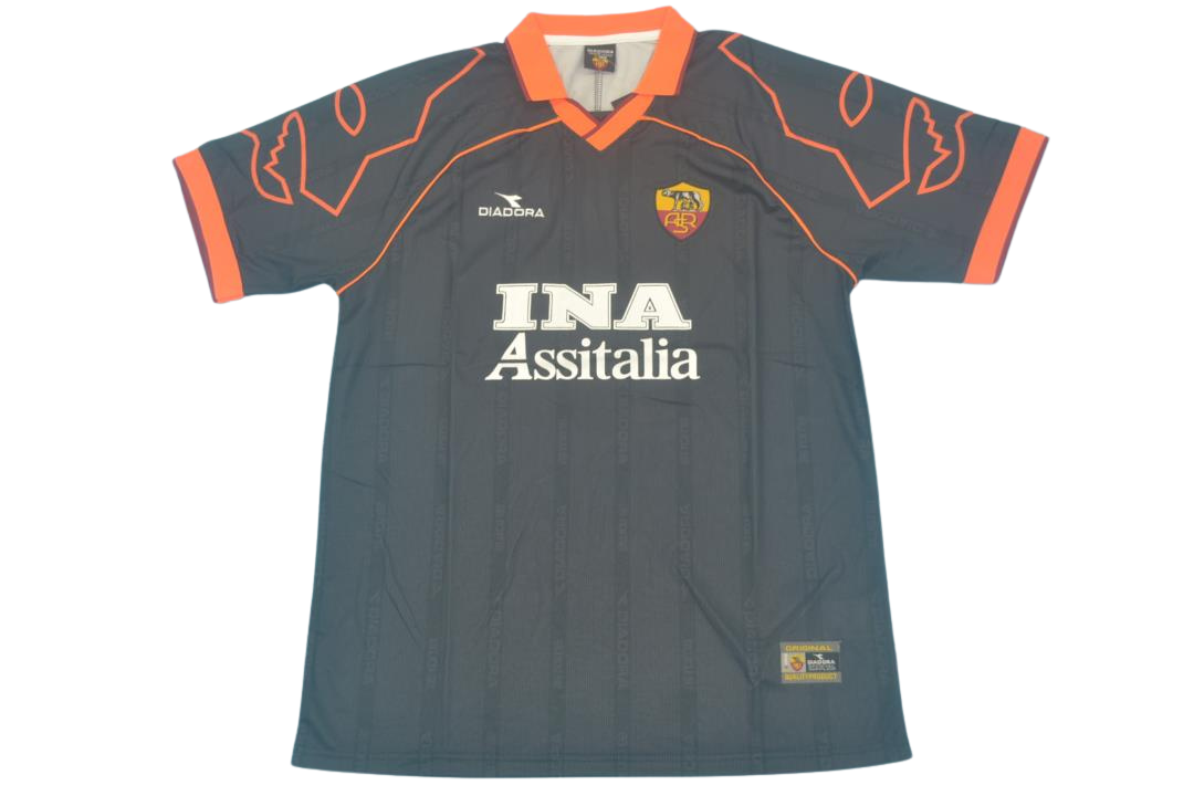 Untitleddesign_12_6107f105-a1bb-4110-82c2-9b6c0ad76c54.png ROMA 1999-2000 AWAY BLACK RETRO FOOTBALL SHIRT