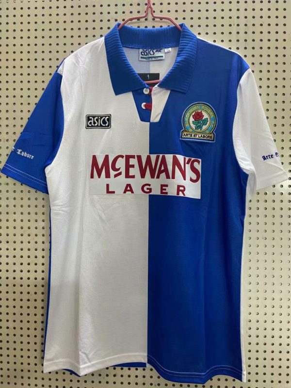 Blackburn 94/95 Home Retro Football Shirt