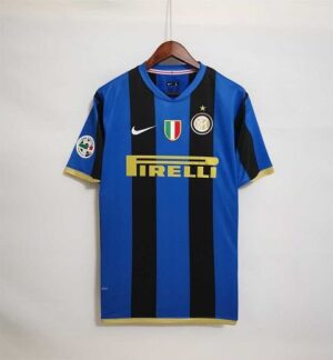 INTER MILAN 2008 HOME RETRO FOOTBALL SHIRT