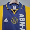 Ajax 2000 Yellow Retro Away Football Shirt Ajax 2000 Yellow Retro Away Football Shirt