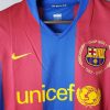 BARCELONA 2007 -2008 RETRO HOME FOOTBALL SHIRT
