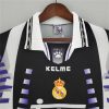 REAL MADRID 1997 AWAY THIRD BLACK PURPLE RETRO FOOTBALL SHIRT REAL MADRID 1997 AWAY THIRD BLACK PURPLE RETRO FOOTBALL SHIRT