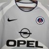 PARIS SAINT-GERMAIN SLIVER 2001-2002 AWAY SHIRT PARIS SAINT-GERMAIN SLIVER 2001-2002 AWAY SHIRT