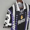 REAL MADRID 1997 AWAY THIRD BLACK PURPLE RETRO FOOTBALL SHIRT REAL MADRID 1997 AWAY THIRD BLACK PURPLE RETRO FOOTBALL SHIRT