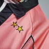 JUVENTUS 1997 AWAY PINK RETRO FOOTBALL SHIRT JUVENTUS 1997 AWAY PINK RETRO FOOTBALL SHIRT