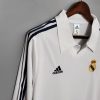 REAL MADRID HOME 2001 LONG SLEEVE RETRO FOOTBALL SHIRT REAL MADRID HOME 2001 LONG SLEEVE RETRO FOOTBALL SHIRT