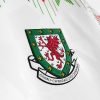 Wales 1990 -1992 Retro White Away Retro Football Shirt