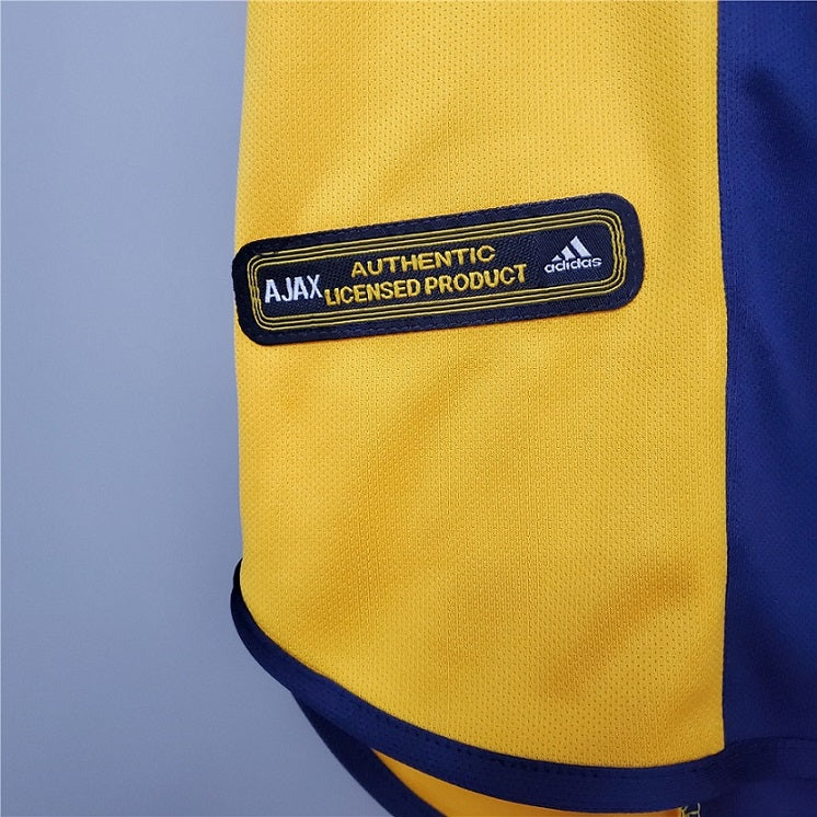 a_04_10.jpg Ajax 2000 Yellow Retro Away Football Shirt