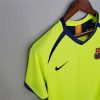 BARCELONA 2005-2006 AWAY GREEN RETRO FOOTBALL SHIRT BARCELONA 2005-2006 AWAY GREEN RETRO FOOTBALL SHIRT
