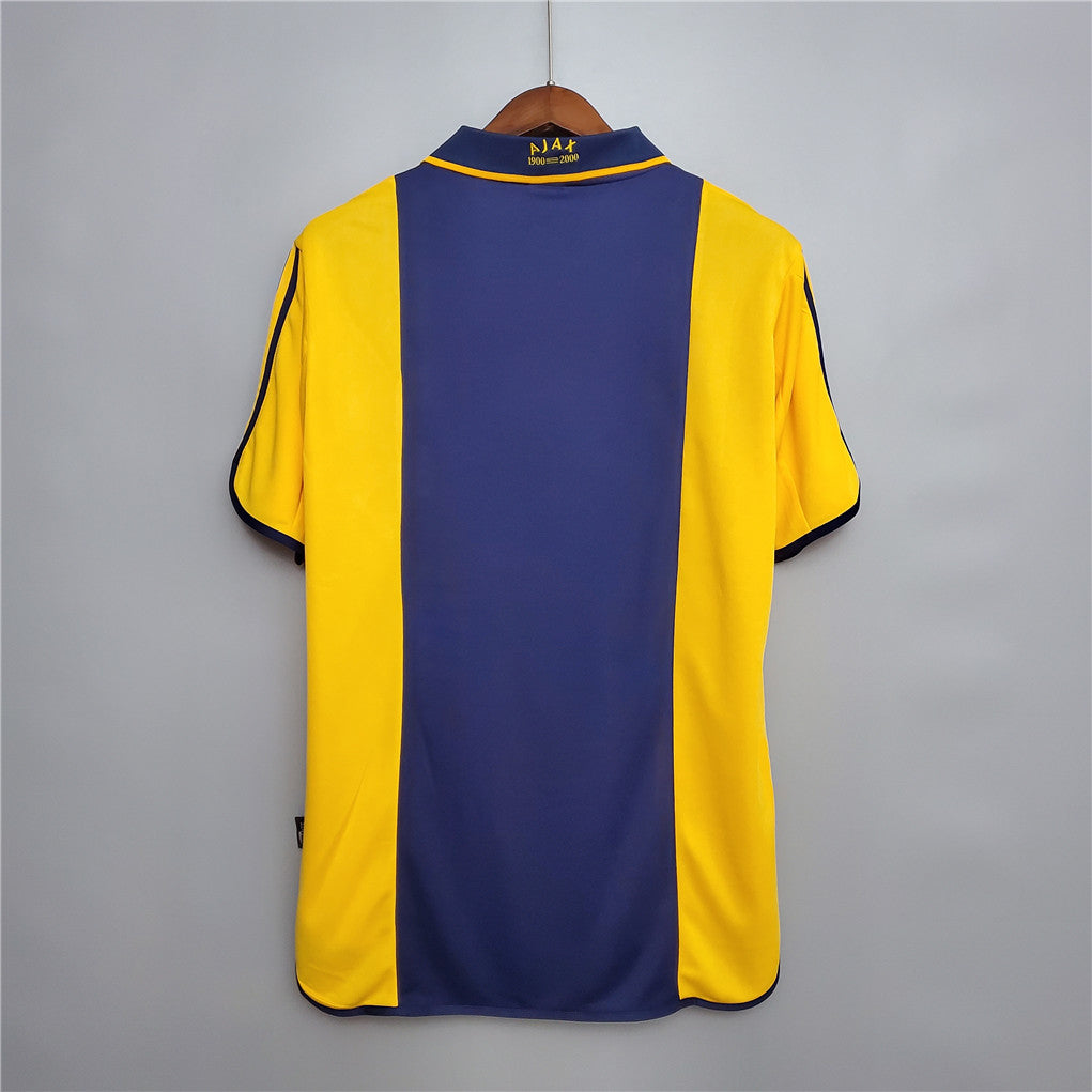 a_06_8.jpg Ajax 2000 Yellow Retro Away Football Shirt