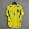 BRAZIL WORLD CUP 2002 HOME RETRO FOOTBALL SHIRT BRAZIL WORLD CUP 2002 HOME RETRO FOOTBALL SHIRT