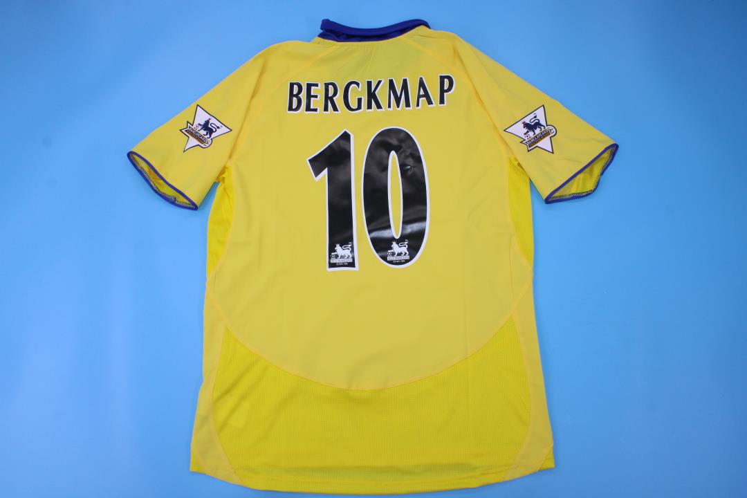 a_08-11.jpg Arsenal 03/05 Away Retro Yellow Football Shirt