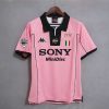 JUVENTUS 1997 AWAY PINK RETRO FOOTBALL SHIRT JUVENTUS 1997 AWAY PINK RETRO FOOTBALL SHIRT