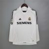 REAL MADRID 2005 -2006 HOME LONG SLEEVE RETRO FOOTBALL SHIRT REAL MADRID 2005 -2006 HOME LONG SLEEVE RETRO FOOTBALL SHIRT
