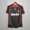AC MILAN 2006 - 2007 AWAY THIRD BLACK RETRO FOOTBALL SHIRT AC MILAN 2006 - 2007 AWAY THIRD BLACK RETRO FOOTBALL SHIRT