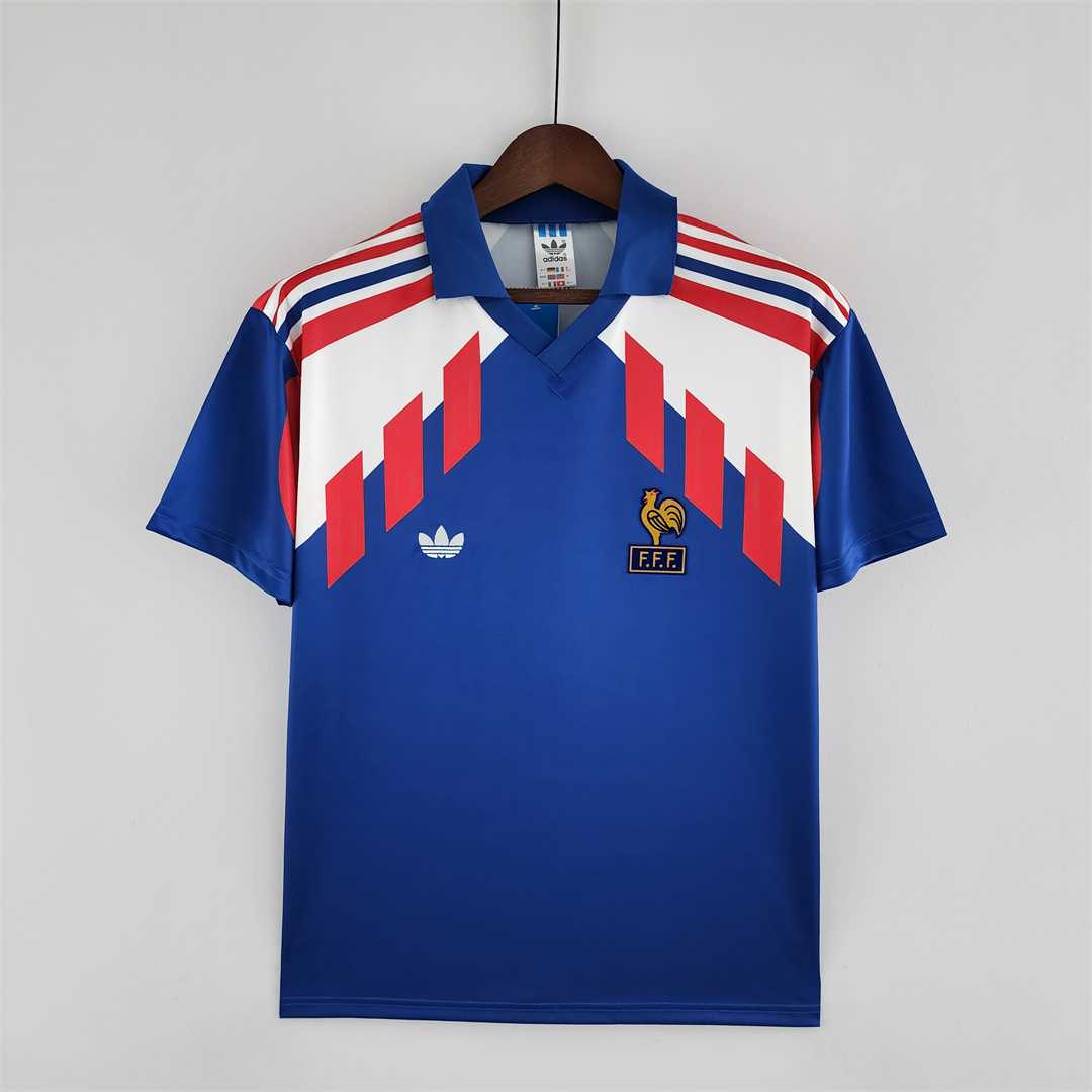 a_15_9b89d236-cde3-4150-9855-6b52edd1d469.jpg FRANCE WORLD CUP 1990 HOME RETRO FOOTBALL SHIRT