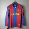 BARCELONA 2007 -2008 LONG SLEEVE RETRO HOME FOOTBALL SHIRT BARCELONA 2007 -2008 LONG SLEEVE RETRO HOME FOOTBALL SHIRT