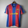 BARCELONA 2007 -2008 RETRO HOME FOOTBALL SHIRT