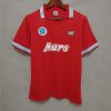 NAPOLI 1988-1989 RED AWAY RETRO FOOTBALL SHIRT NAPOLI 1988-1989 RED AWAY RETRO FOOTBALL SHIRT