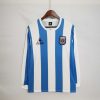 Argentina 1986 World Cup Home Retro Long Sleeve Jersey Argentina 1986 World Cup Home Retro Long Sleeve Jersey