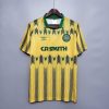 Celtic 89/91 Away Yellow Retro Football Shirt Celtic 89/91 Away Yellow Retro Football Shirt