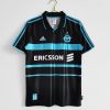 MARSEILLE 1998-1999 AWAY THIRD BLACK RETRO FOOTBALL SHIRT MARSEILLE 1998-1999 AWAY THIRD BLACK RETRO FOOTBALL SHIRT