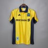 MARSEILLE 1998-1999 AWAY YELLOW RETRO FOOTBALL SHIRT MARSEILLE 1998-1999 AWAY YELLOW RETRO FOOTBALL SHIRT