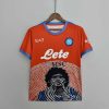 SSC Napoli Special Edition Red Maradona Match Shirt 2021/2022 SSC Napoli Special Edition Red Maradona Match Shirt 2021/2022