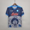 SSC Napoli Special Edition Navy Blue Maradona Match Shirt 2021/2022 SSC Napoli Special Edition Navy Blue Maradona Match Shirt 2021/2022