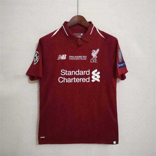Liverpool 18/19 Home UCL Final Football Shirt