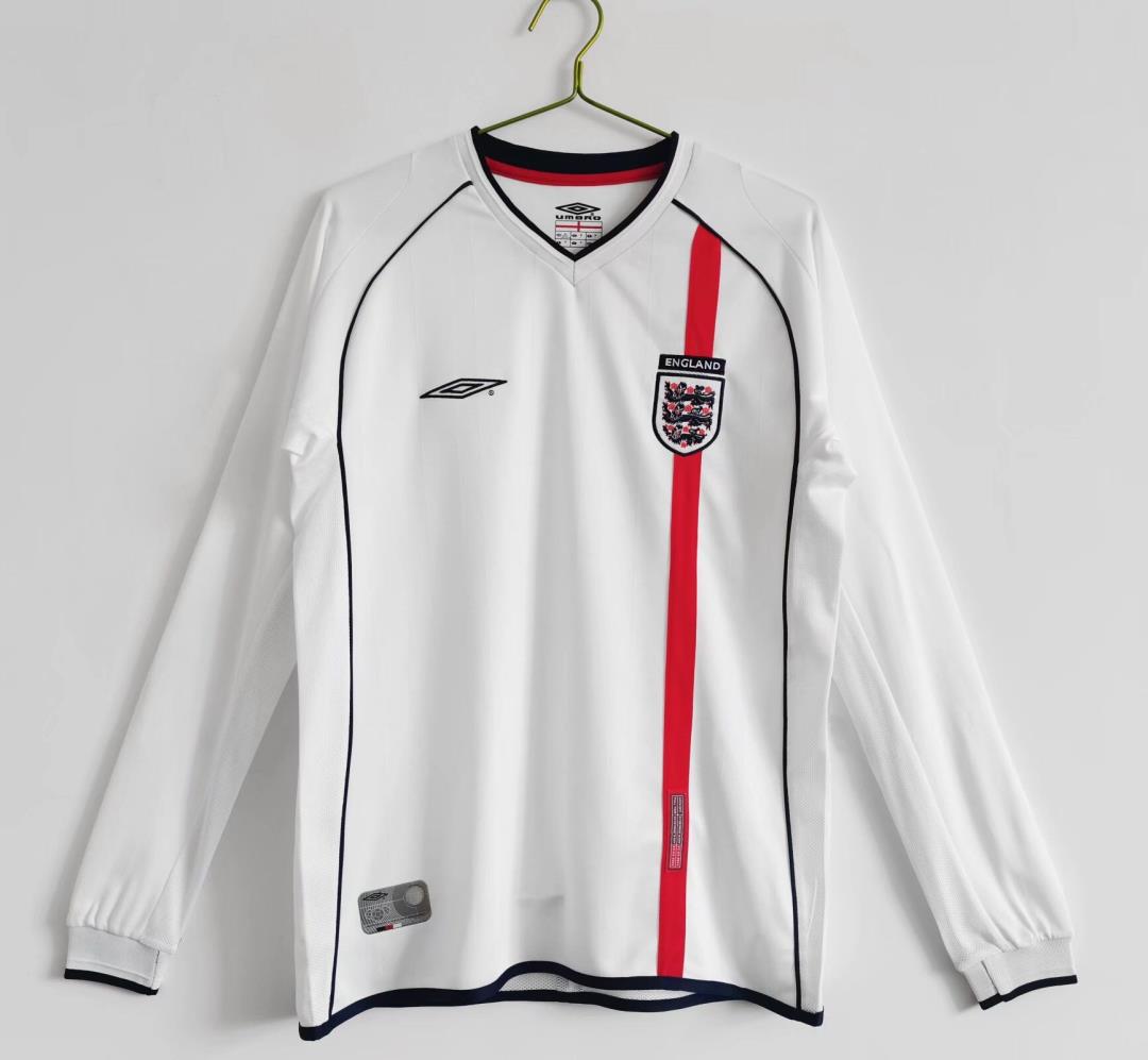 a_4.jpg ENGLAND WORLD CUP 2002 LONG SLEEVE RETRO HOME FOOTBALL SHIRT