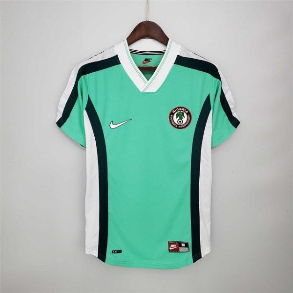 NIGERIA WORLD CUP 1998 HOME RETRO FOOTBALL SHIRT