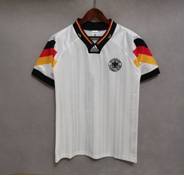 GERMANY 1992 EURO RETRO FOOTBALL SHIRT
