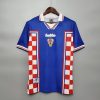 CROATIA WORLD CUP 1998 AWAY RETRO FOOTBALL SHIRT CROATIA WORLD CUP 1998 AWAY RETRO FOOTBALL SHIRT