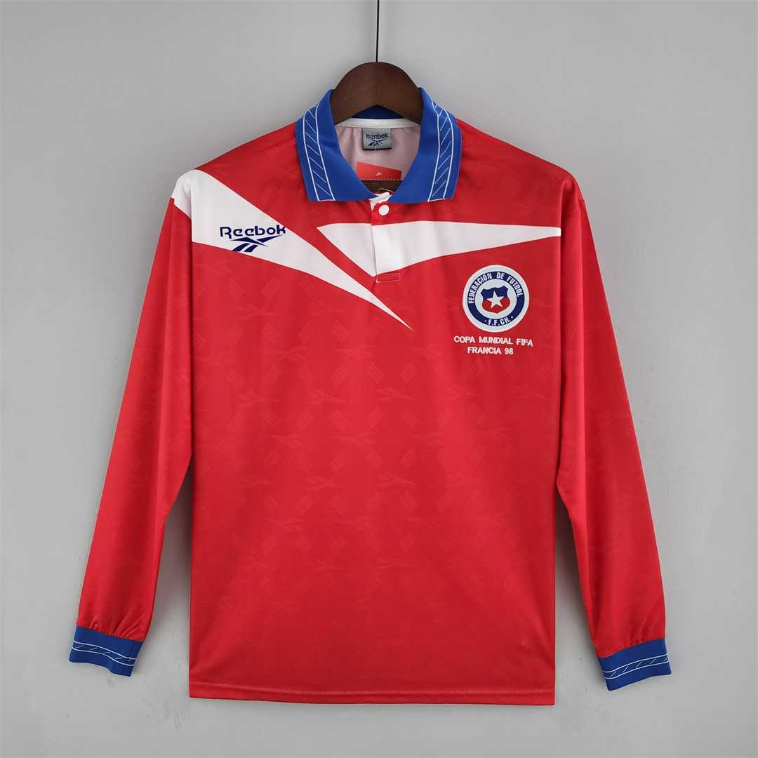 a_44_4fad9b78-45a2-4011-9448-e2e659147cfe.jpg CHILE WORLD CUP 1998 HOME LONG SLEEVE RETRO FOOTBALL SHIRT