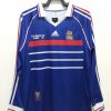 FRANCE WORLD CUP 1998 HOME LONG SLEEVE FOOTBALL SHIRT FRANCE WORLD CUP 1998 HOME LONG SLEEVE FOOTBALL SHIRT