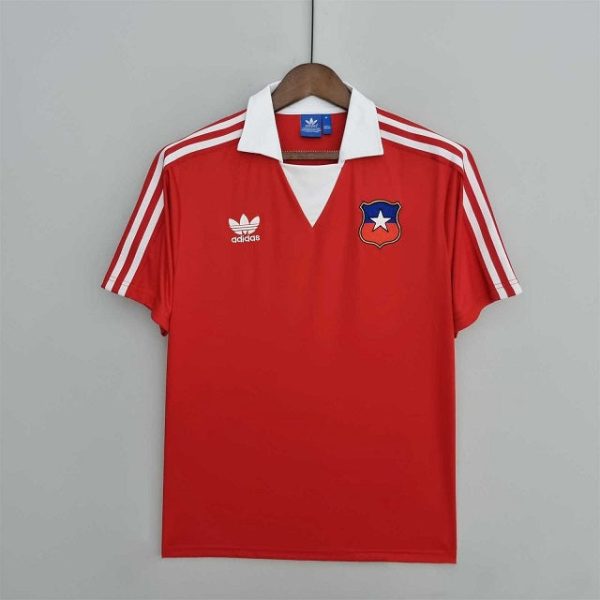 CHILE WORLD CUP 1982 HOME  RETRO FOOTBALL SHIRT