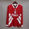 LIVERPOOL 1993-1995 HOME LONG SLEEVE RETRO FOOTBALL SHIRT LIVERPOOL 1993-1995 HOME LONG SLEEVE RETRO FOOTBALL SHIRT