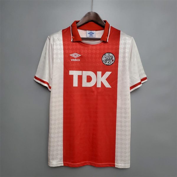 Ajax 1989/1991 Retro Home Soccer Jersey