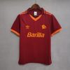 ROMA 1992 -1994 HOME RETRO FOOTBALL SHIRT ROMA 1992 -1994 HOME RETRO FOOTBALL SHIRT