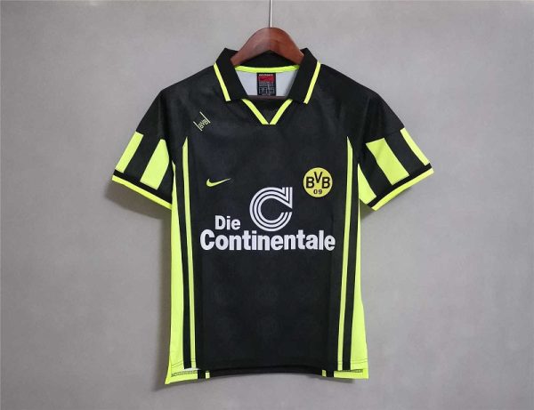 DORTMUND 1996-1998 BLACK AWAY SHIRT