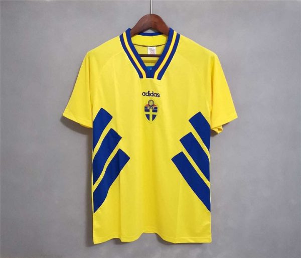 Sweden 1994 World Cup Home Football Shirt