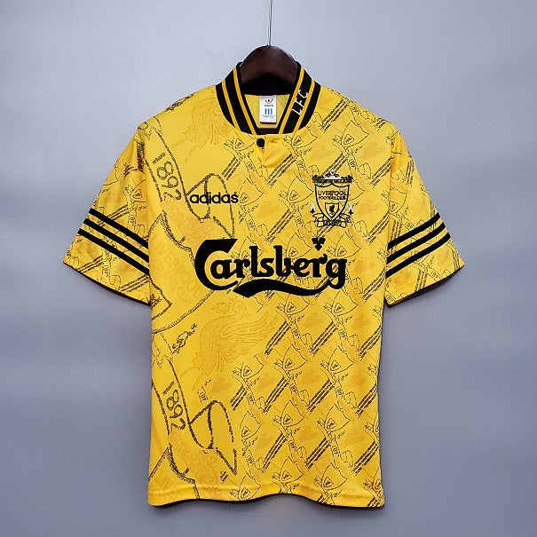 a_bcf7fbc0-2a71-40e6-8e28-7113daf47cf8.jpg LIVERPOOL 1995-1996 YELLOW AWAY RETRO FOOTBALL SHIRT