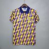 SCOTLAND 1991 YELLOW AND PINK AWAY RETRO FOOTBALL SHIRT SCOTLAND 1991 YELLOW AND PINK AWAY RETRO FOOTBALL SHIRT