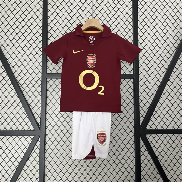 kiotviet_1326aff879b882ecb40680beb1d2624c Arsenal Kids' Soccer Jersey 2005 Away